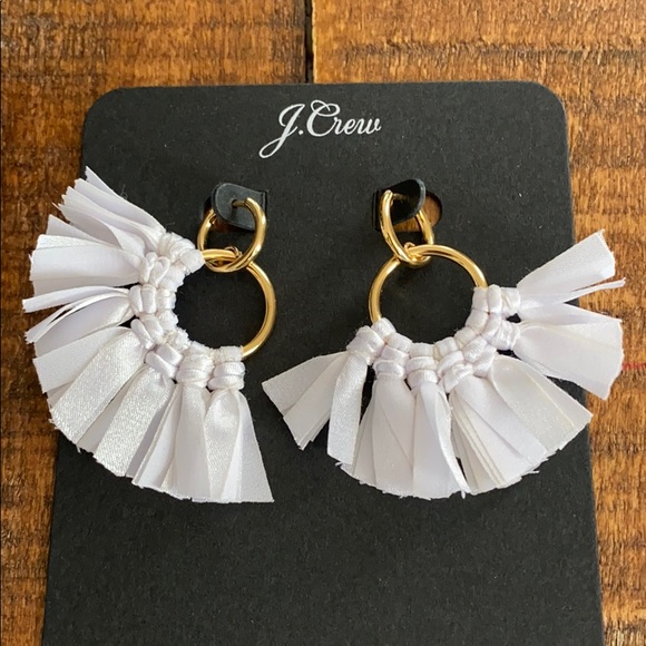 J. Crew Conga Fabric Earrings - Picture 3 of 5